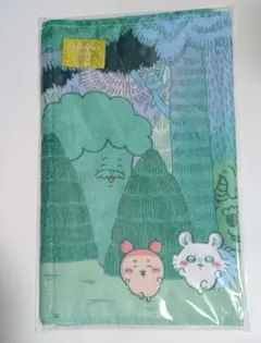 新品未使用　ちいかわパーク　フェイスタオル　昼の森
