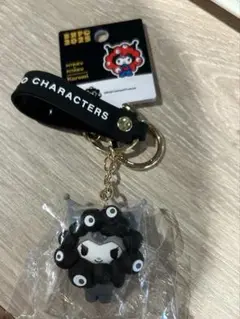 【大阪関西万博会場限定】サンリオ　黒ミャクミャク　キーホルダー　クロミ