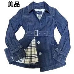 BURBERRY バーバリー デニムジャケット ライナー ノバチェック 2way