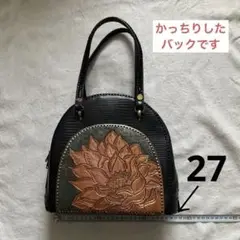 蓮の花　ハンドバッグ