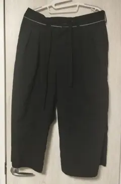 【期間限定価格】sillage baggy trousers black