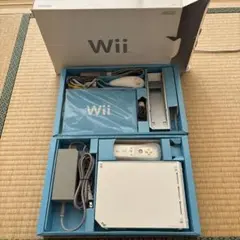 Wii 本体 セット　説明書　箱付き