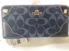 [新品未使用]COACH 財布 F53769 カラー：ブルー