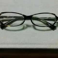 美品 mikliのメガネ 度数なし