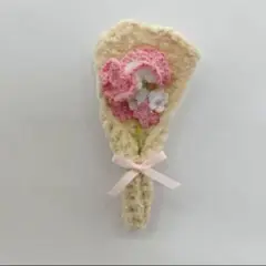 枯れない花束　ミニブーケ　カーネーション　小花