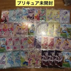 【t62】プリキュアウエハースカード未開封のみ40枚