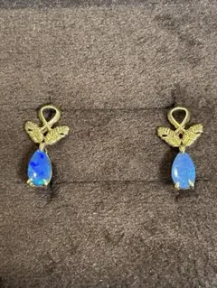 アガット agete 限定 オパール チャーム 18K