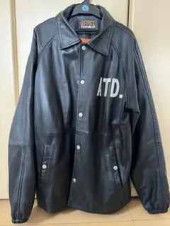 AT-DIRTY アットダーティー レザーコーチジャケット 試着のみ未使用 AT-DIRTY】（アットダーティ）