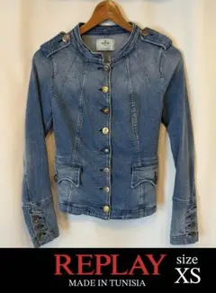 【DIESEL】チェック柄デニムジャケットXS ディーゼル デニムジャケット メンズ SIZE XS (XS) DIESEL
