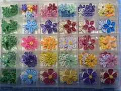 「新品」ペーパークイリング　花＆葉っぱ