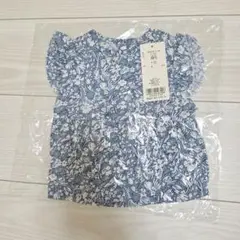 【新品未使用】D.fesense ディーフェセンス 花柄 ロンパース 80サイズ