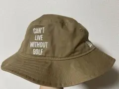 NEWERA GOLF バケットハット　ブラウン