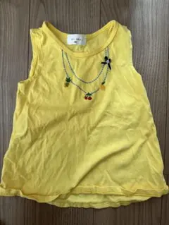 WILL MERY タンクトップ 100 イエロー