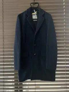 チルコロ　ネイビー チェスターコート