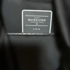 QUIKSILVER ブラック フード付きセットアップＬサイズ長袖長ズボン