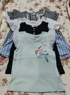 Tシャツ・ノースリーブ4枚セット 110cm