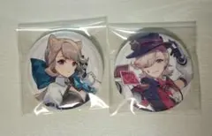 原神 缶バッジ リネ リネット 2点セット