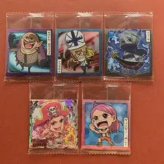 ワンピース 大海賊シール ウエハース LOG.12 リンリン リューマ ボニー