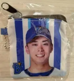 横浜DeNAベイスターズ　入江大生選手　ミニポーチ