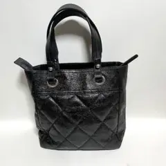 【送料無料】シャネル バッグ パリビアリッツ PM パテント コーティング