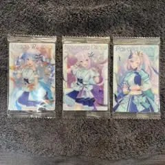 ホロライブ ウエハース　カード３枚セット