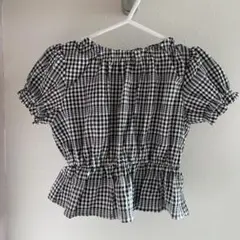branshes 半袖ブラウス 100cm チェック