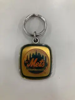 90s ニューヨークメッツ　キーホルダー　オールド