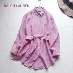 2025年最新】リネンシャツ ピンク ラルフ リラックスの人気