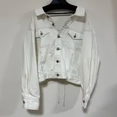 SNIDEL ジージャン ホワイト