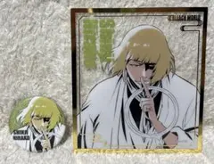 BLEACH World 平子真子 クリアミニ色紙・缶バッジ セット