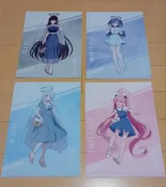 ブルーアーカイブ　クリアファイル　4枚セット