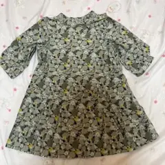 Bonpoint ボンポワン　花柄ワンピース　4a 美品