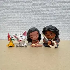 【モアナと伝説の海】ガチャガチャ全種コンプ！