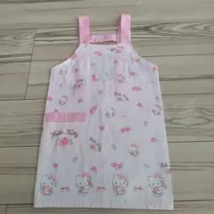 サンリオ Sanrio ハローキティ キッズエプロン 120cm 女の子