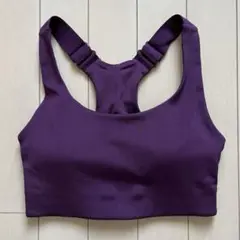 【美品】H&M スポーツブラ　パープル　XS