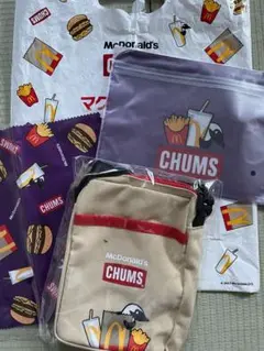 マクドナルド福袋2023 CHUMS (チャムス) コラボグッズ 新品未使用品