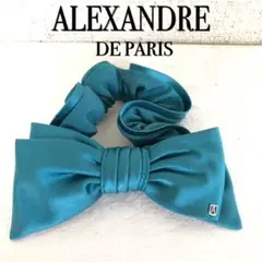 アレクサンドルドゥパリ ALEXANDRE DE PARIS リボン付シュシュ