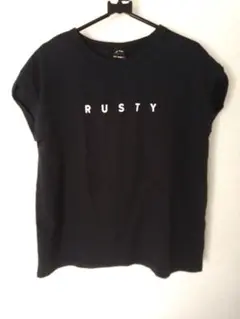 RUSTY　黒　Tシャツ　Ｌ