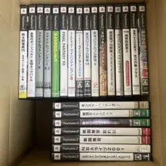 ps2ソフトまとめ売り①約４０本