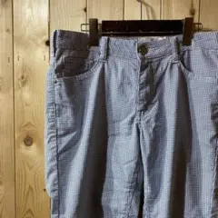 SS3052 C17 C-SEVENTEEN パンツ クロップド丈 紺 L