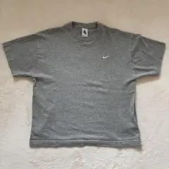 NIKE スウォッシュ グレー Tシャツ ナイキ 美品