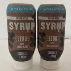マイプロテイン シュガーフリー シロップ チョコレートシロップ 400ml 2本