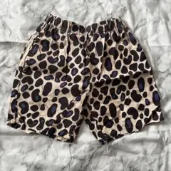 ヒョウ柄ハーフパンツ　MARKEY'S