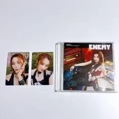 TWICE ENEMY サナ盤 SANA ソロ盤　トレカ二枚　CD