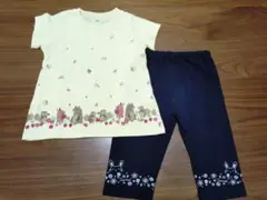 半袖Tシャツ　100　レギンス　110