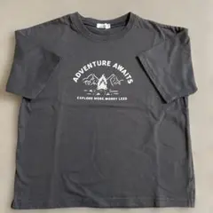 ペアマノン　半袖Tシャツ 140 スミクロ