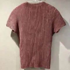 【美品】mydol プリーツ仕立て半袖トップス