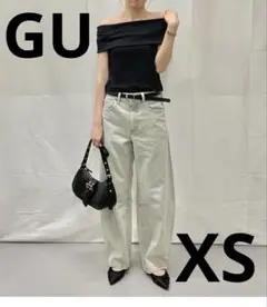 【新品・試着のみ】GU オフショルダーT ⭐︎完売品