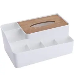 新品未使用！ティッシュケース 小物入れ リモコン 収納ケース
