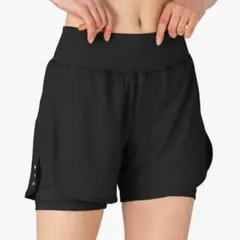 YSENTO TBY スポーツ ランニング ハーフパンツ インナーポケット付き